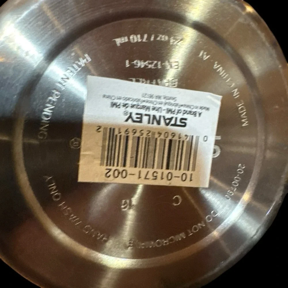 Stanley Lifetime Hot Food All Day 24 oz Adventure Vacuum Food Jar New Silver - Picture 10 of 10
